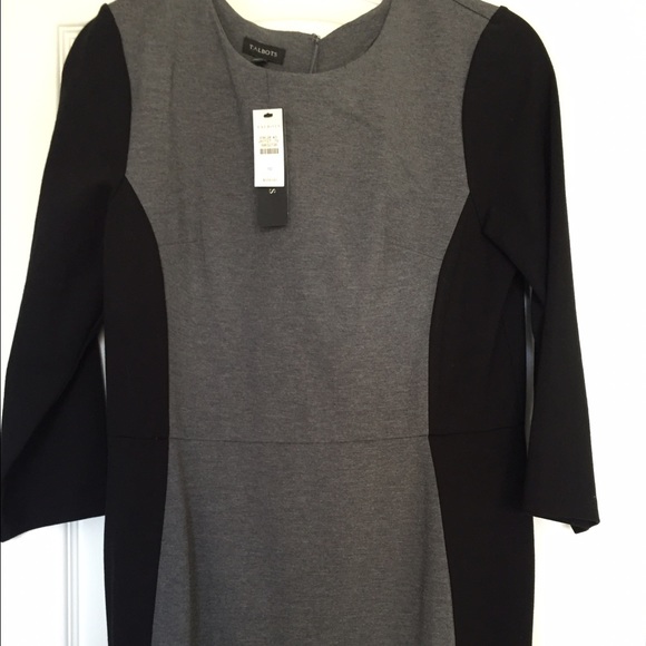 Black and grey dress