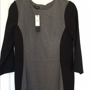 Black and grey dress