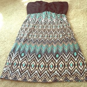 Strapless Billabong summer dress