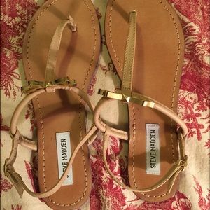 Steve Madden Daisey Bow Sandals - 8.5