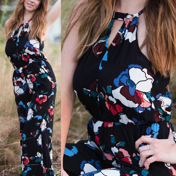 ASTR Floral Jumpsuit