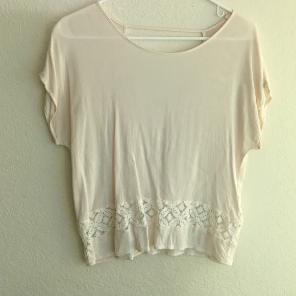 Cream blouse