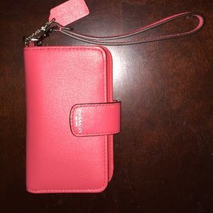 Coach phone Wallet iPhone 5