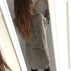 Long black/gray cardigan