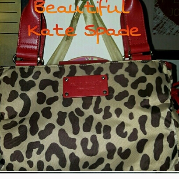 Kate Spade Animal Print Purse