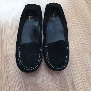 Cole Haan black suede shoe size 10.5 B