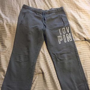 VS Pink boyfriend sweats