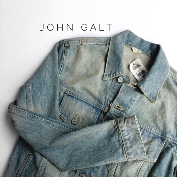 Brandy Melville Jackets & Blazers - • john galt jean jacket •