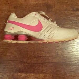 Pink and white nike shox! TODAY ONLY SALE!!