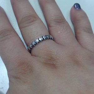 Pandora Size 8 Star Ring