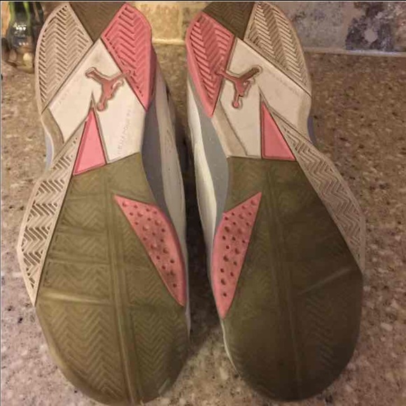 Jordan True Flight GS White/silver/pink - Picture 3 of 4