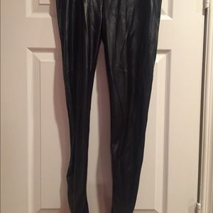 Victoria Secret Leather Leggings