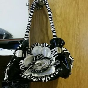Zebra purse