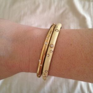 J. Crew stacking bangles