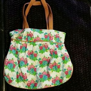 Flowered purse
