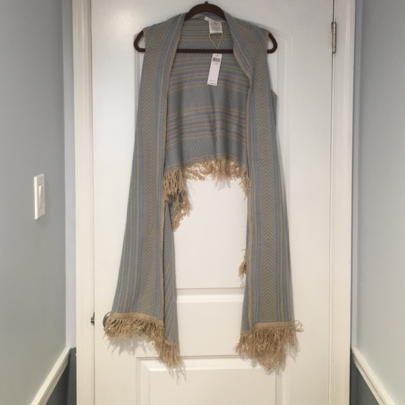 BCBGeneration summer of love fringed vest