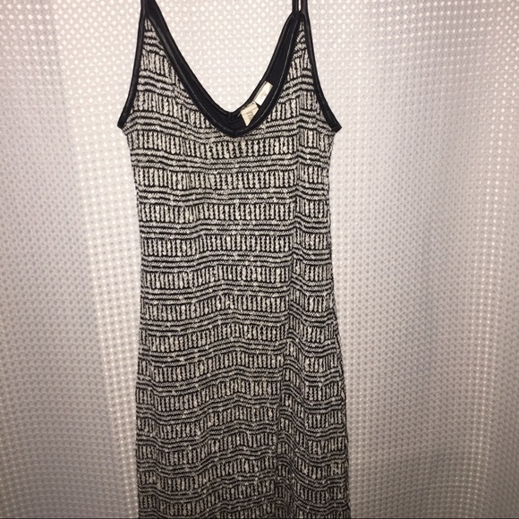 Black & White Pattern Maxi Dress