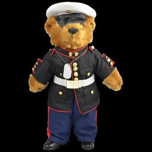 Marines teddy bear