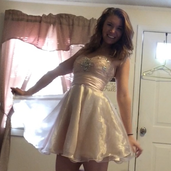 Formal mini dress