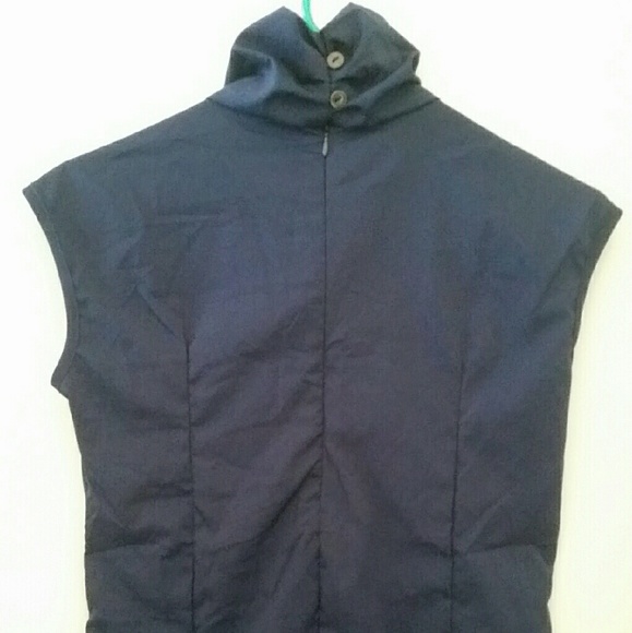 *Sold*  Navy Blouse - Picture 2 of 4