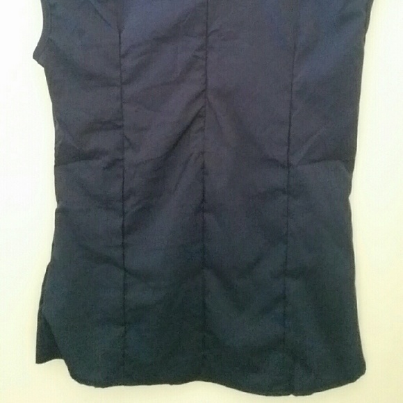 *Sold*  Navy Blouse - Picture 4 of 4