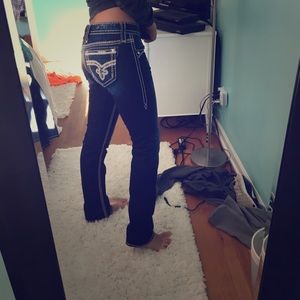 Women's Rock Revival straight jeans