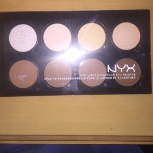 BUNDLE of Nyx contour palate and powder