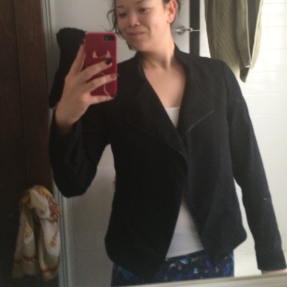 Theory Large cropped blazer - Picture 3 of 4