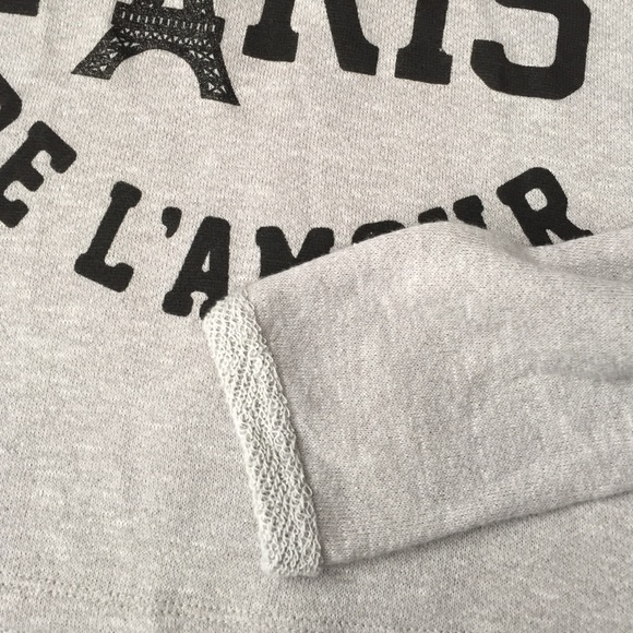 Bonjour Paris print Top! NEW - Picture 3 of 4