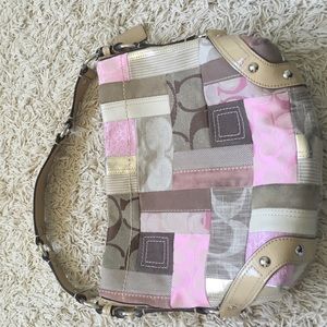 Coach patchwork bag