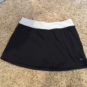 Gray/Black Tennis/Golf Skirt