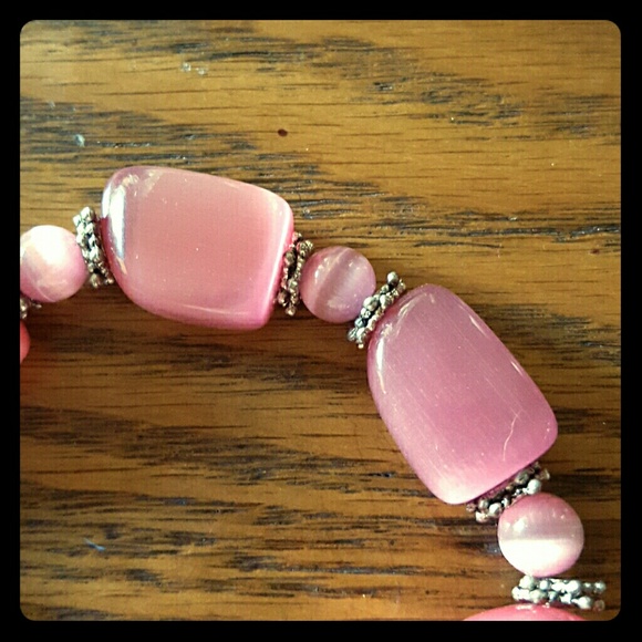 Chunky Pink Bracelet