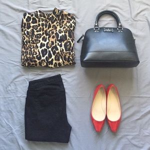 Leopard Blouse