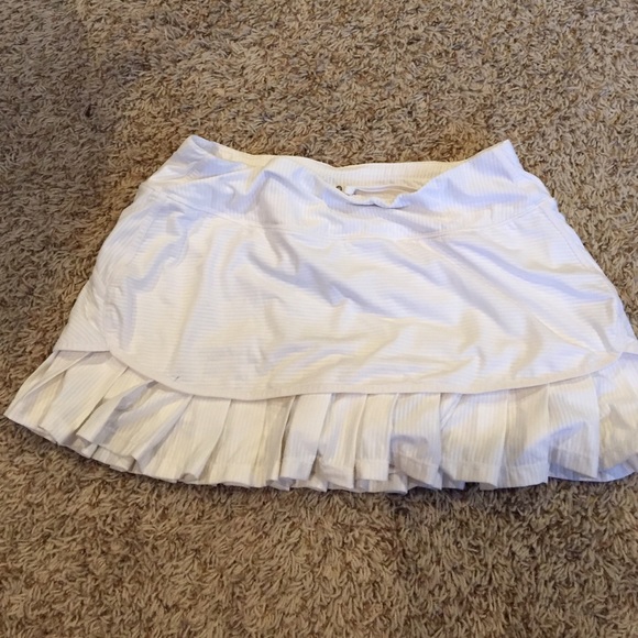 Athleta White Tennis/Golf Skirt