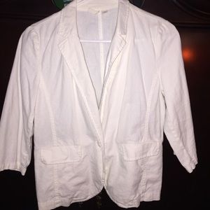 White Blazer