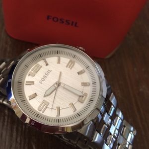 Men's Fossil Watch All Stainless Steel