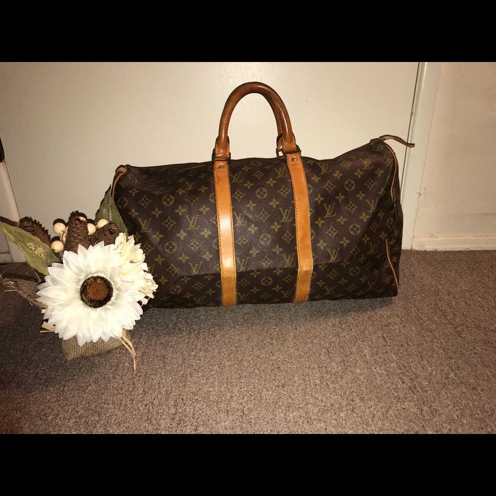 ON HOLD Authentic LV monogram 50 keepall