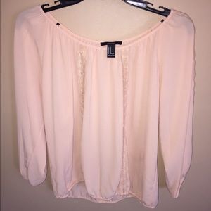 Light pink blouse