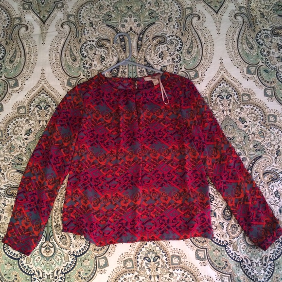 Pattern long dressy top