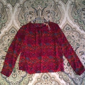 Pattern long dressy top