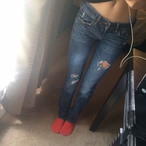 Hollister distressed jeans