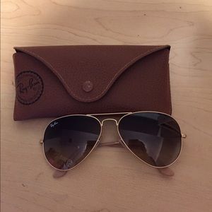 Ray ban aviators authentic 55mm