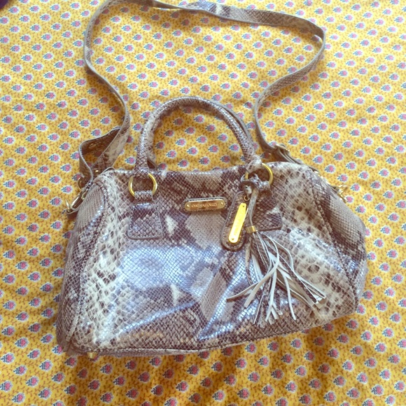 Snakeskin purse