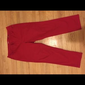 Style & Co red stretch denim pants - Size 18