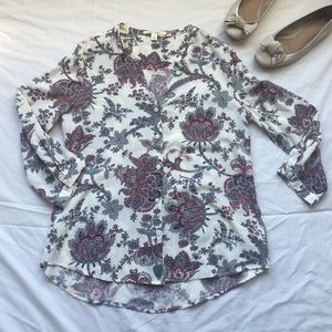 floral pattern blouse > boutique