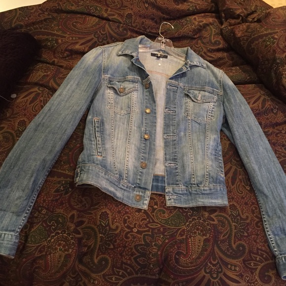 7 For All Mankind Jean Jacket