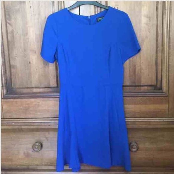 *TOPSHOP* Blue Dress - Picture 2 of 2