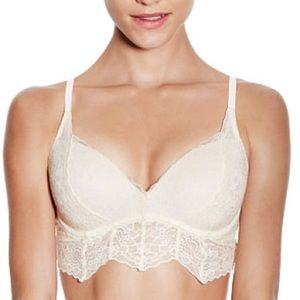 PINK Medallion Lace Push-Up Bralette