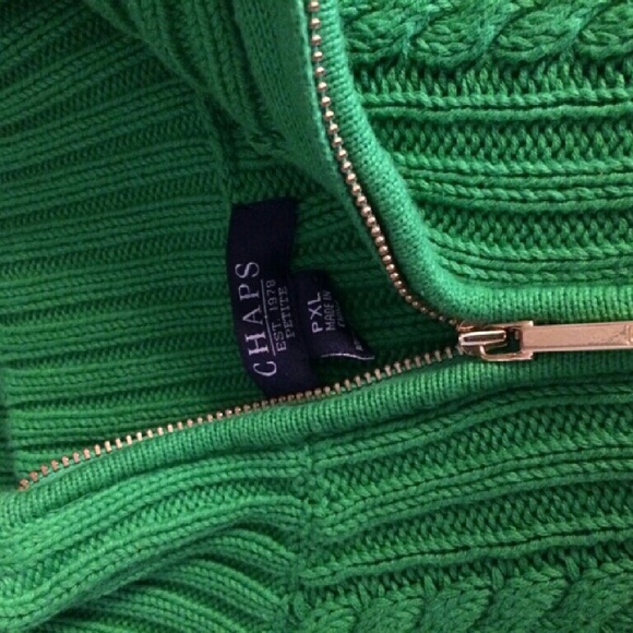 Chaps Sweater Green must have for St. Paddy's - Picture 2 of 3