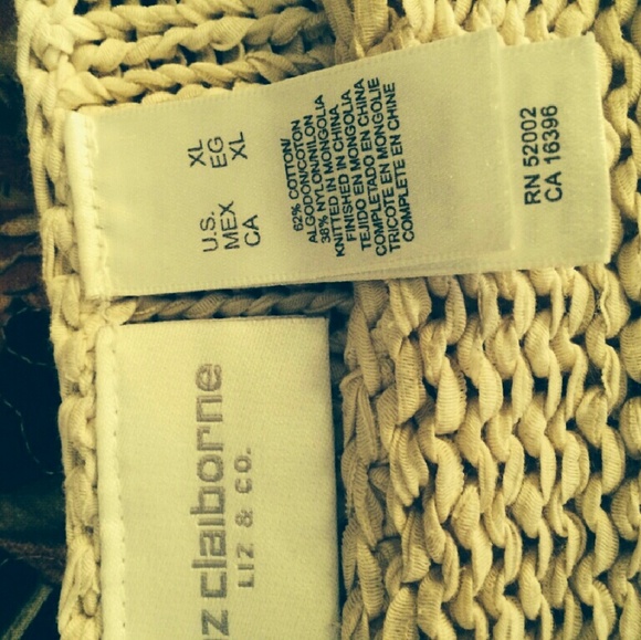 Liz Claiborne - Spring Sweater - Picture 2 of 2